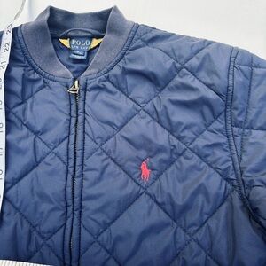 Polo Ralph Lauren,
Kids quilted jacket size L(14-16)
Navy vintage CLASSIC Prep